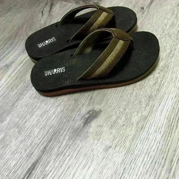 West Harris Boys Flip Flops Size 13 - Picture 4 of 5